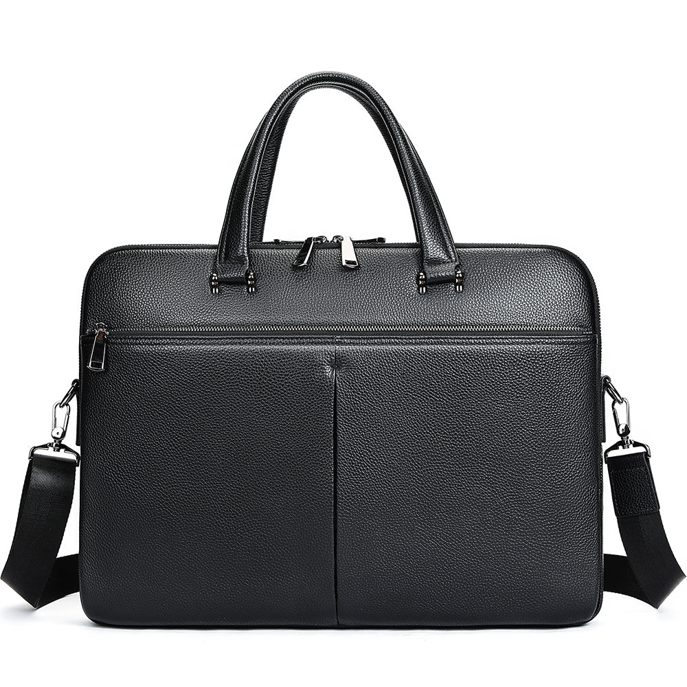 Genuine Leather Laptop Bag - Tsuru.uk