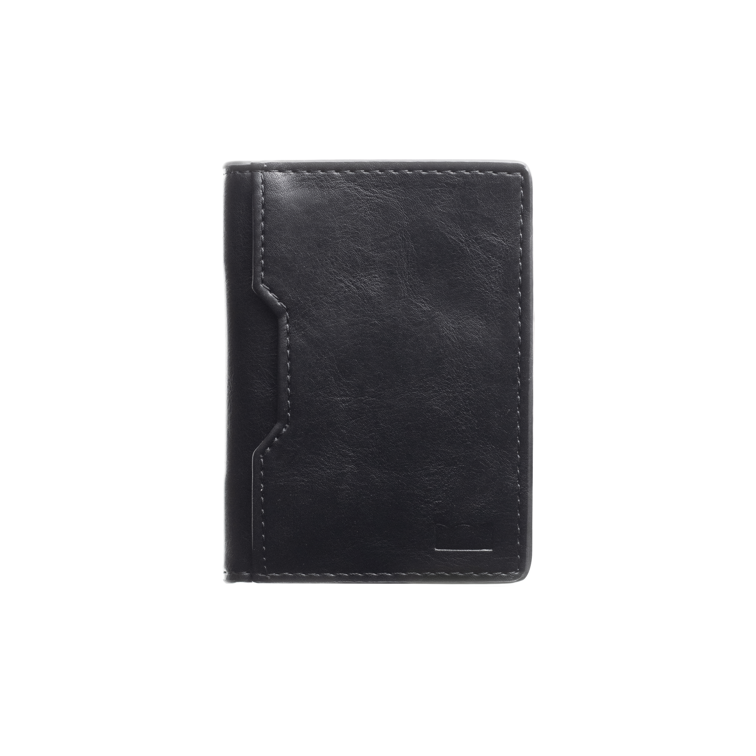 Obsidian Black Compact Wallet – Timeless Design Meets Functionality - Tsuru.uk