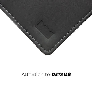 Stealth Grey Compact Wallet- Secure, Stylish, and Practical - Tsuru.uk