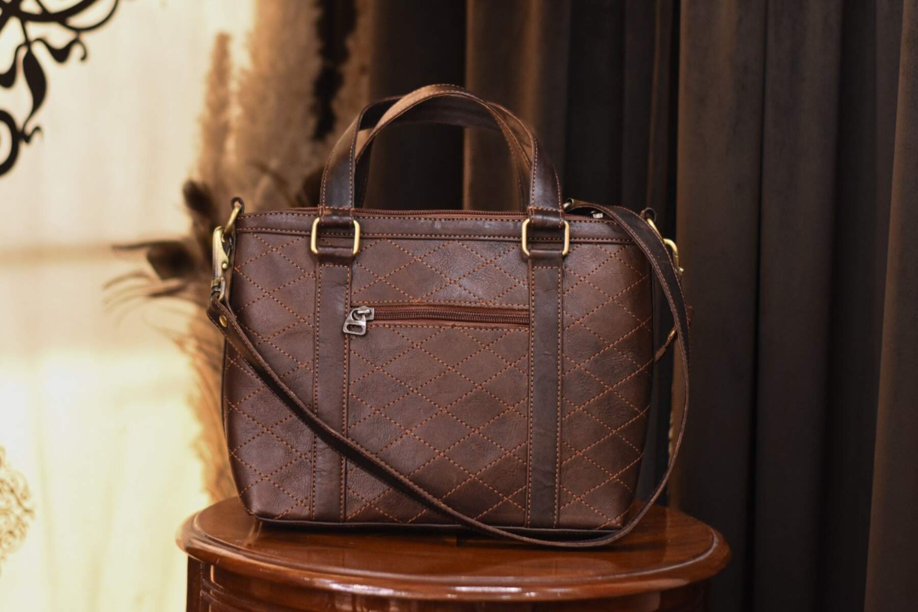 brown stripes textured - Tsuru.uk